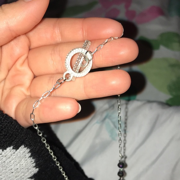 FAIRYCORE BLUE MUSHROOM HELLO KITTY WHIMSIGOTH ROSARY NECKLACE - Picture 4 of 5